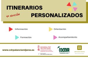 Itinerarios personalizados.