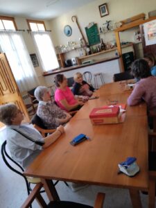 Presentación taller de mayores en el Toro.