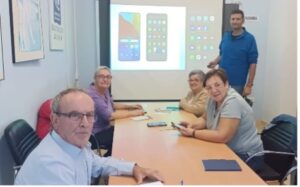 Taller de cierre de brecha digital.